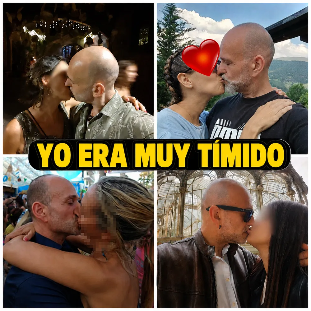 Yo era muy tímido: Héctor besando a cuatro chicas
